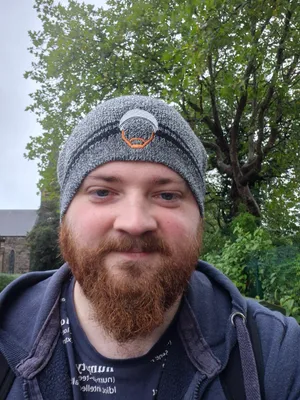 Fan wearing the merch on the Wall of Gurusalem