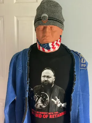Fan wearing the beanie on the Wall of Gurusalem