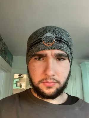 Fan wearing the beanie on the Wall of Gurusalem