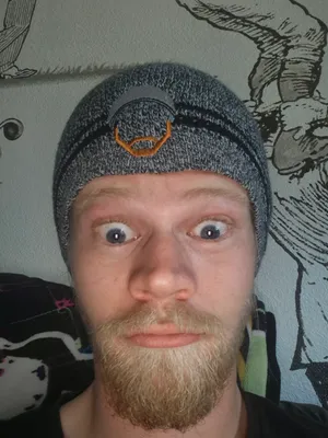 Fan wearing the beanie on the Wall of Gurusalem